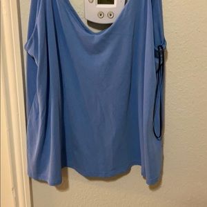 Light Blue blouse tank.